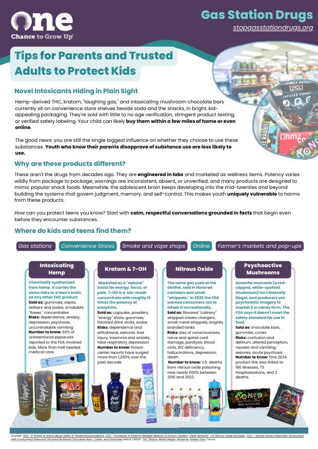 Cover of the Tips for Parents and Trusted Adults PDF
